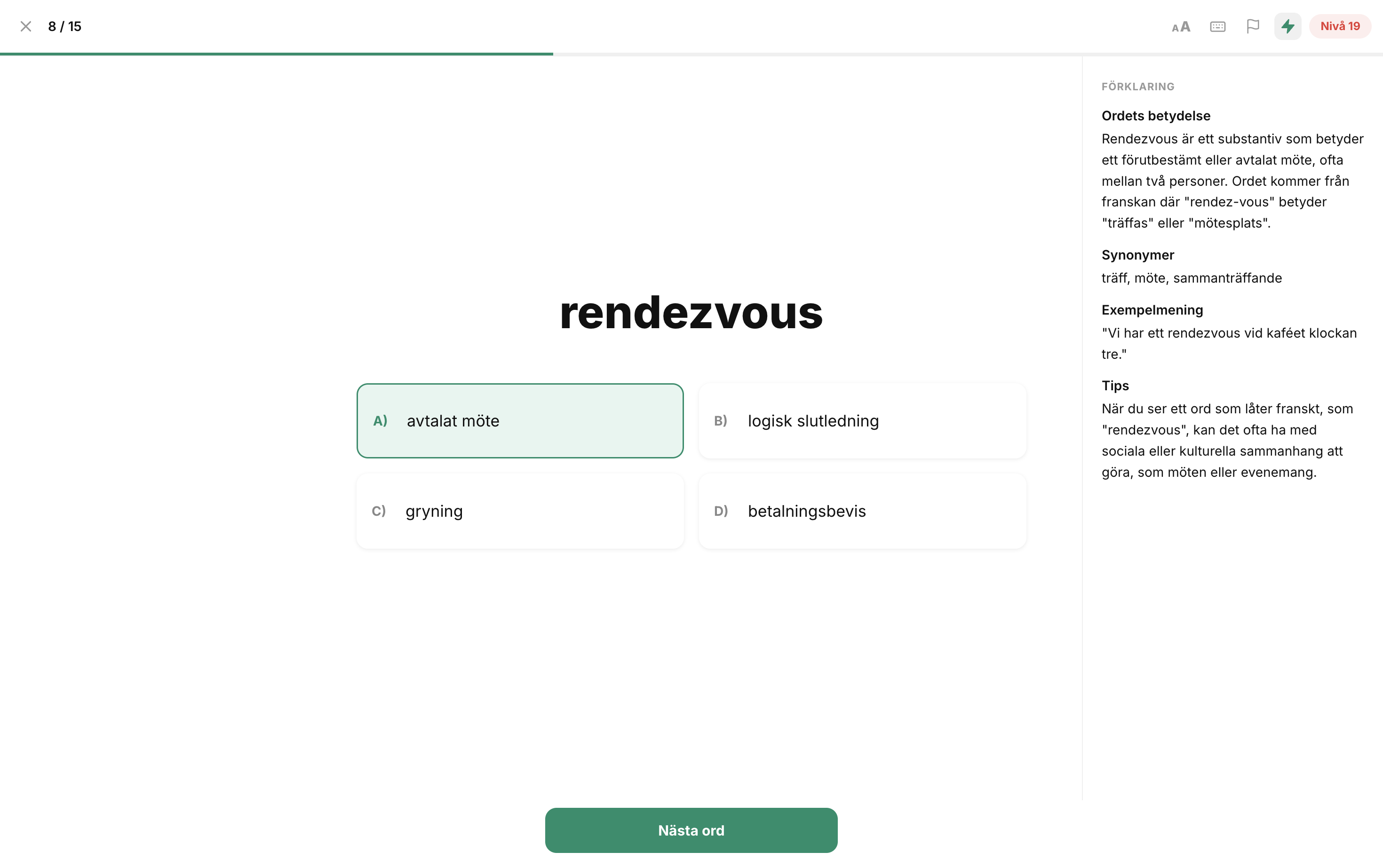 Ordquiz